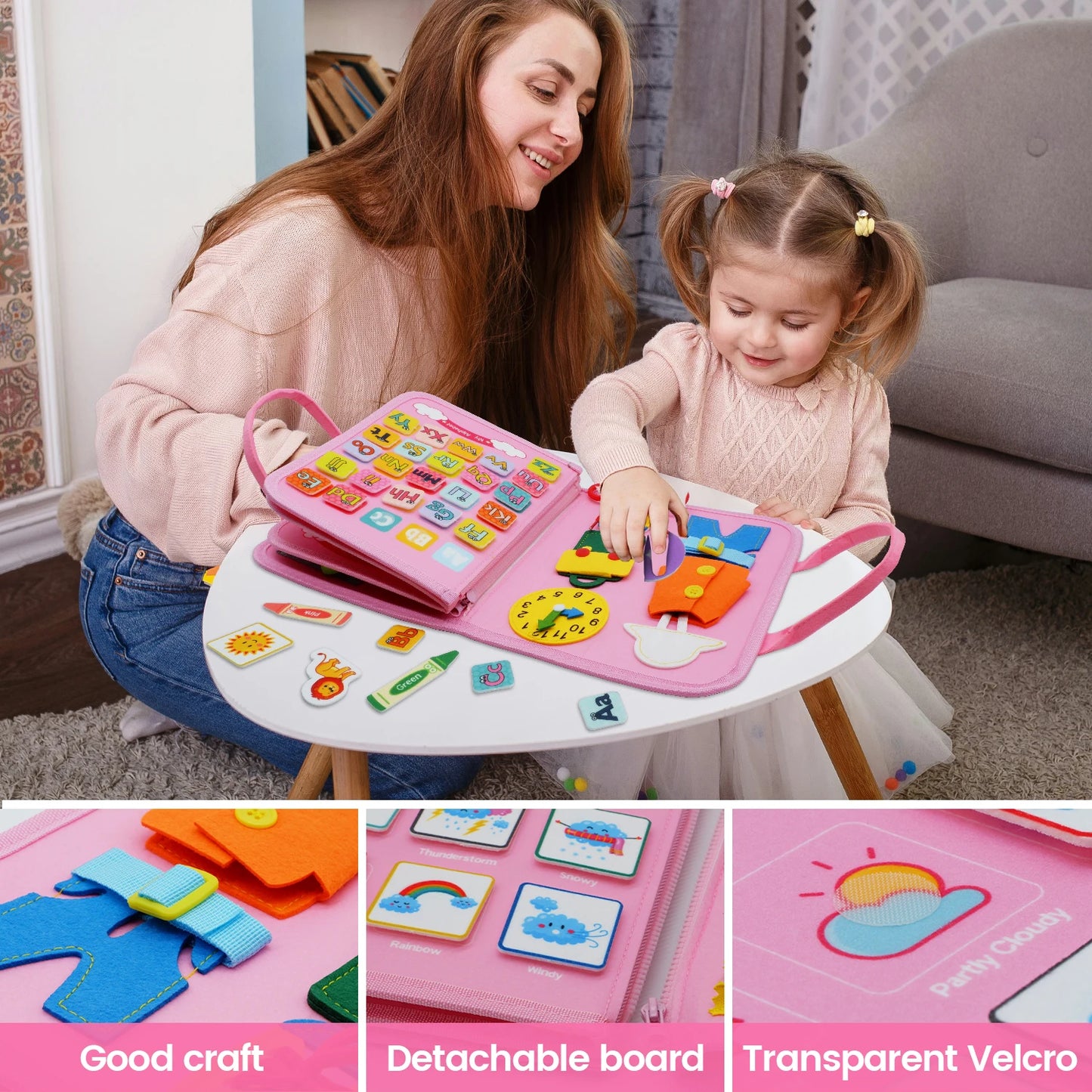 Montessori Toddler Busy Board