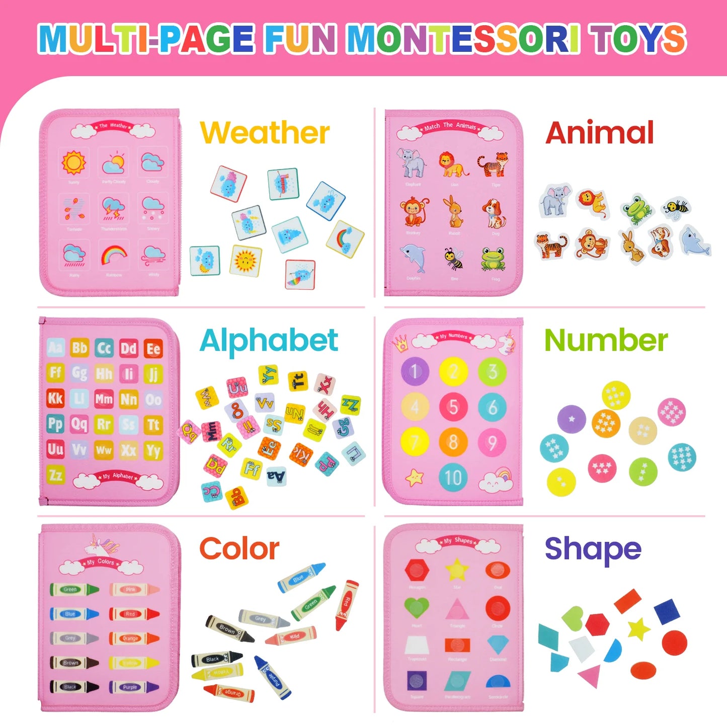 Montessori Toddler Busy Board