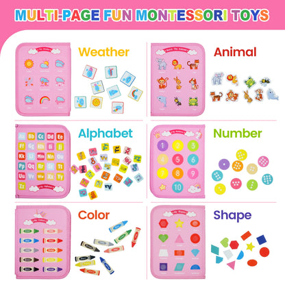 Montessori Toddler Busy Board