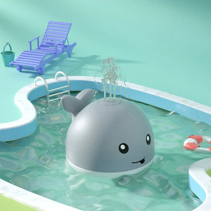 Cartoon Whale Flashing Baby Bath Sprinkler