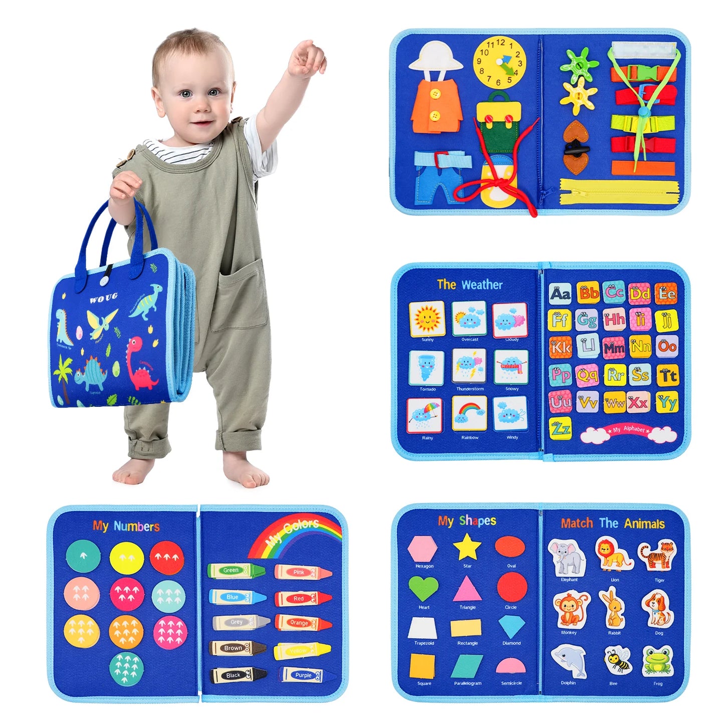 Montessori Toddler Busy Board