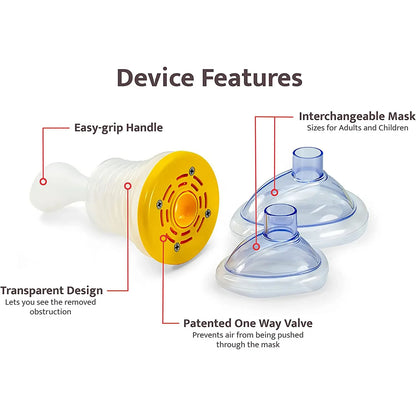 First Aid Choking Rescue Kit – Adult & Child