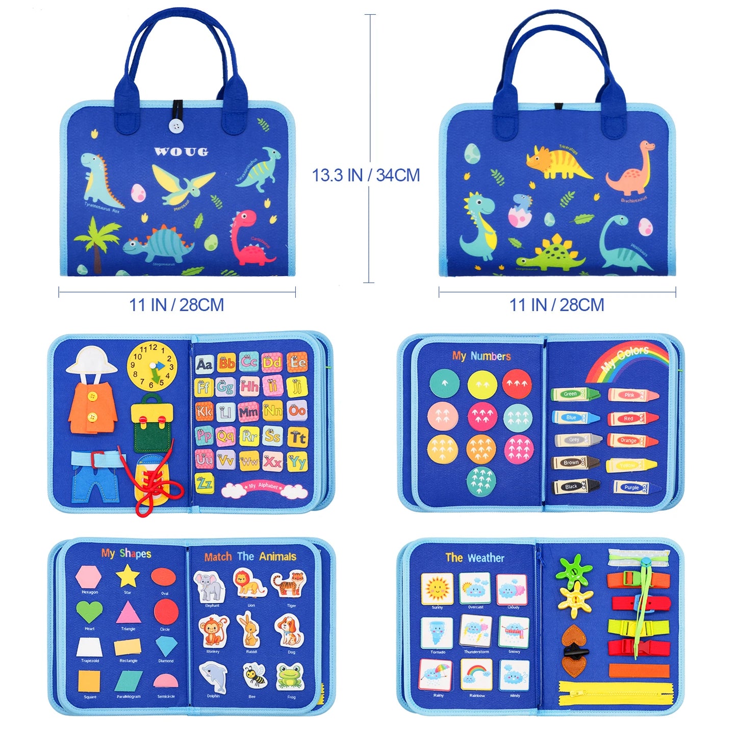 Montessori Toddler Busy Board